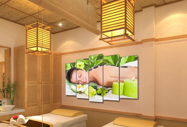 Tranh treo spa, thẩm mỹ viện